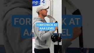 FORECHECK AT AAA LEVEL icehockey hockeycoach [upl. by Etiuqal]