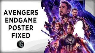 How To Fix The Avengers EndGame Poster Gob Life 20 [upl. by Sitruc]