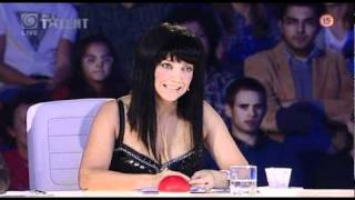 Lianka Olahová  Semifinále  Česko Slovensko má talent 2010 [upl. by Blaire]