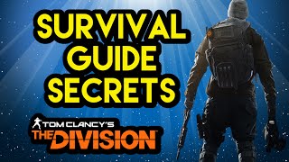 The Division Lore Survival Guide Secrets  Myelin Games [upl. by Edora]