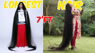 LONGEST HAIR IN HISTORY [upl. by Norb]