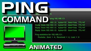 PING Command  Troubleshooting Networks [upl. by Kcirde]