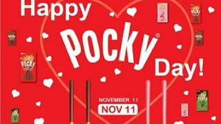 National Pocky Day in Japan 1111 ポッキーの日 [upl. by Ennayhs]