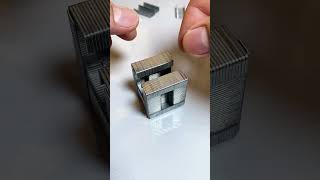 How to make a cube from staples [upl. by Aglo]