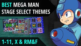 The BEST Mega Man Stage Select Themes List [upl. by Leahcir]