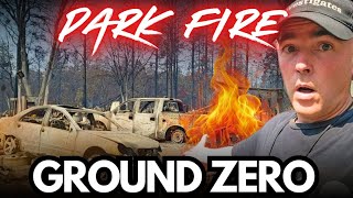 GROUND ZERO Cohasset California PARK FIRE [upl. by Greer]