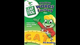 Previews from LeapFrog The Talking Words Factory 2003 DVD [upl. by Caswell]