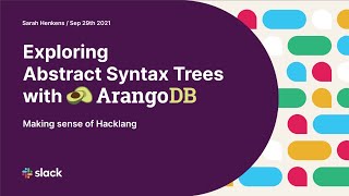 Exploring Abstract Syntax Trees with ArangoDB [upl. by Eramat]