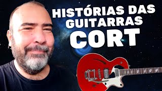 Histórias Das Guitarras Cort  CorTek Fabricante Das Squier e GampL [upl. by Bronny]