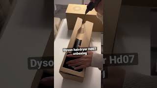 Dyson hairdryer HD07 unboxing pandabuy pandabuyfinds dysonhairdryer [upl. by Eet]