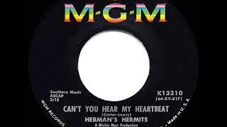 1965 HITS ARCHIVE Can’t You Hear My Heartbeat  Herman’s Hermits a 1 record [upl. by Levan835]