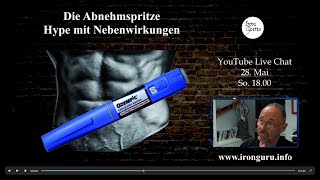 Die Abnehmspritze  Hype mit Nebenwirkungen mit Wolfgang Franke 60 Jahre Bodybuilding [upl. by Esidnak]