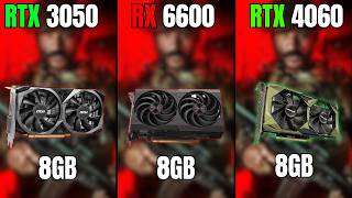 RTX 3050 8GB Vs RX 6600 Vs RTX 4060 8GB  Qual o Melhor Upgrade [upl. by Eisse]