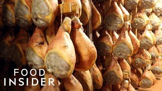 How Italian Parma Ham Is Made  Regional Eats [upl. by Rehpotsrik941]