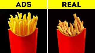 FOOD IN COMMERCIALS VS IN REAL LIFE [upl. by Alled]