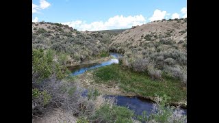 Canoeing the Ana River  Summer Lake Oregon  High Desert  May 2023 [upl. by Asilenna]