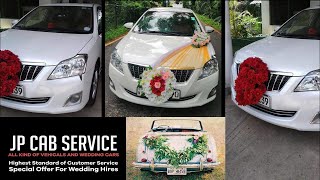 රෙන්ට් එකට කාර් එකක් Rent a Car in Sri Lanka Wedding hire  Rent a car Kandy Rent a car Gampaha [upl. by Karwan]