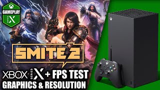 Smite 2  Xbox Series X Gameplay  FPS Test [upl. by Moor91]