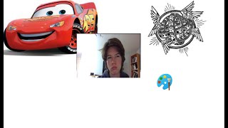 Editing a biblically accurate Lightning McQueen w MS Paint [upl. by Jewel]