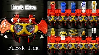 仮面ライダー キバ 変身ベルトampフエッスル DXダークキバットベルト Kamen Rider Kiva Henshin belt amp Vessel DX dark Kivat belt [upl. by Fari]