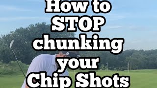 How to stop chunking your chip shots  Golf [upl. by Nichy]