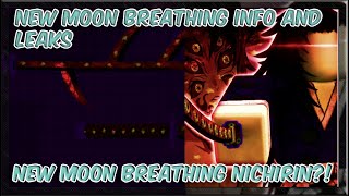 NEW CODES MOON BREATHING INFO MOON BREATHING ALL NEW UPDATESLEAKS in Slayers Unleashed Roblox [upl. by Buskus]