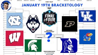 Bracketology Update  January 19 2024 [upl. by Llain]