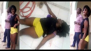 Ebony Reigns last video before her death on SunyaniKumasi road [upl. by Navonod539]