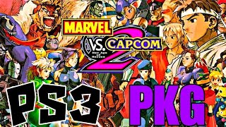 juego de marvel vs capcom 2 pkg ps3 [upl. by Annayehc]