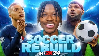 I Built The Best Soccer Team in NBA 2K24 [upl. by Augusta]