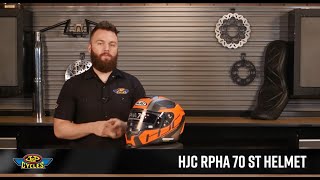 HJC RPHA 70 ST Motorcycle Helmet [upl. by Sirtaeb]