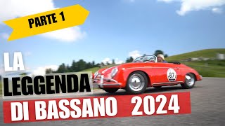 La Leggenda di Bassano 2024 Un Viaggio Epico tra le Auto dEpoca  Parte 1 [upl. by Akinirt]