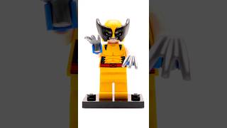 LEGO® Marvel Wolverine minifigure sh805 speedbuild stopmotion [upl. by Thaddus]