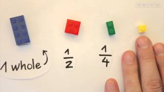 The Easiest Way To Learn Fractions With LEGOs [upl. by Yrrek]