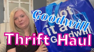 GOODWILL THRIFT HAUL  GOODWILL FINDS  goodwill thrifting goodwill finds [upl. by Helbona]