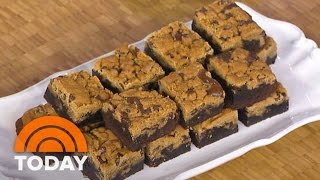 How To Make ‘Brookies’ Brownies Plus Cookies Using Box Mixes  TODAY [upl. by Daryn935]