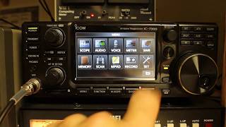 Icom IC7300 Tips and Tricks  Displaying your Callsign and Using Screen Capture [upl. by Valera363]