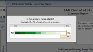 Minitab Quick Start Can You Bike to Work on Time [upl. by Eneroc397]