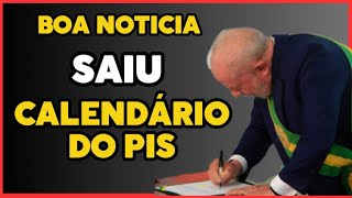 SAIU CALENDÁRIO PIS 2024  Governo Propõe Calendário do PIS para quem trabalhou em 2022  Abono PIS [upl. by Hale74]