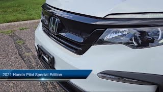 2021 Honda Pilot Special Edition Sport Utility P24051 St Paul Minneapolis Maplewood White Bear [upl. by Esele267]