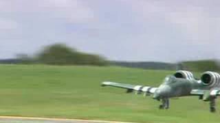 A10 Warthog crashes on takeoff [upl. by Ronel337]