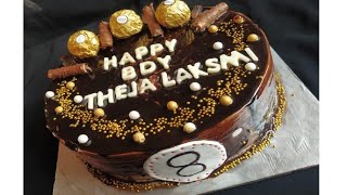 Ferrero Rocher cake malayalam recipe [upl. by Marthena]