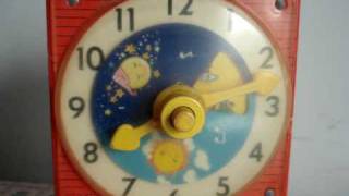 FisherPrice teaching clock [upl. by Ira]