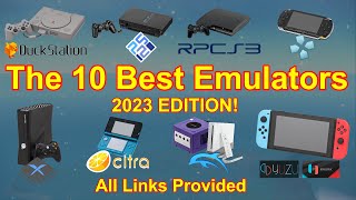 The 10 Best Emulators to Use in 2023  All Links Provided [upl. by Baer]