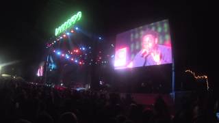 Bonnaroo 2015  KENDRICK LAMAR  Alright [upl. by Ppilihp]