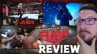 WWE RAW REVIEW  Lückenfüller  😵😕 [upl. by Anaujnas887]