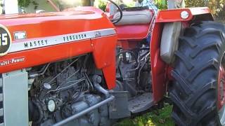 1969 Massey Ferguson 165 Multi Power red Diesel Tractor [upl. by Krishnah]