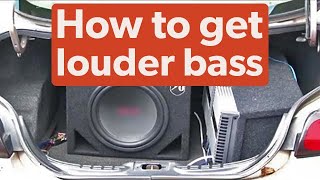 How to position your subwoofer for loud bass  Crutchfield video [upl. by Elbart]