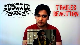 Ulidavaru Kandante Trailer Reaction  Rakshit Shetty  Kishore  Achyuth Kumar [upl. by Nosredna]