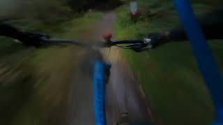 Cannock Chase  sunrise son of a chain slapper with a dodgy light MTB OCT 2024 [upl. by Halbert522]